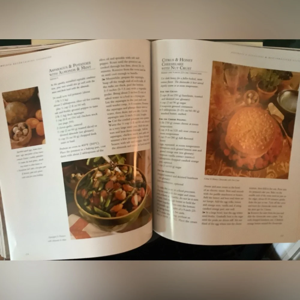 Williams-Sonoma Complete Book of Entertaining & Cookbook, hardcover.